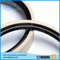 PTFE+Bronze Piston Seals for Machine Tools